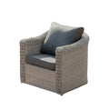 Outdoor rattan sofa combination, courtyard waterproof and sun protection villa, outdoor balcony, leisure furniture combination